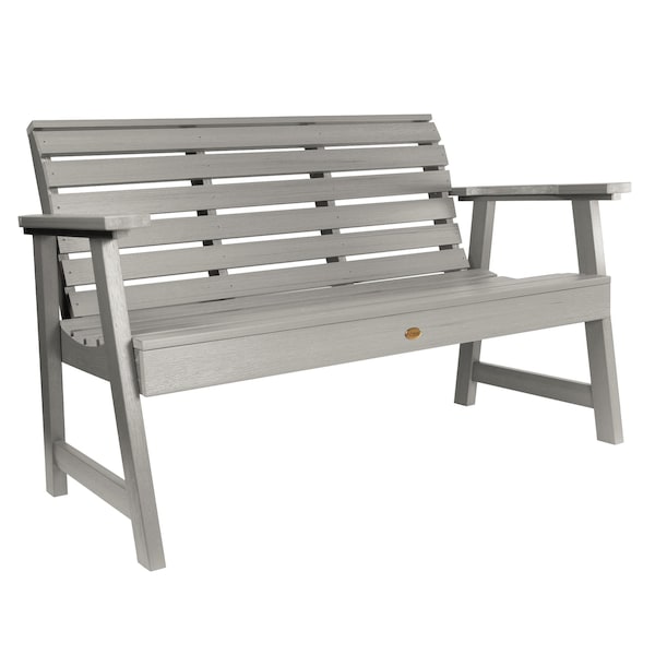 Highwood Usa 4ft Weatherly Garden Bench Outdoor Furniture for Patio, Backyard, Garden AD-BENW4-HGR - main